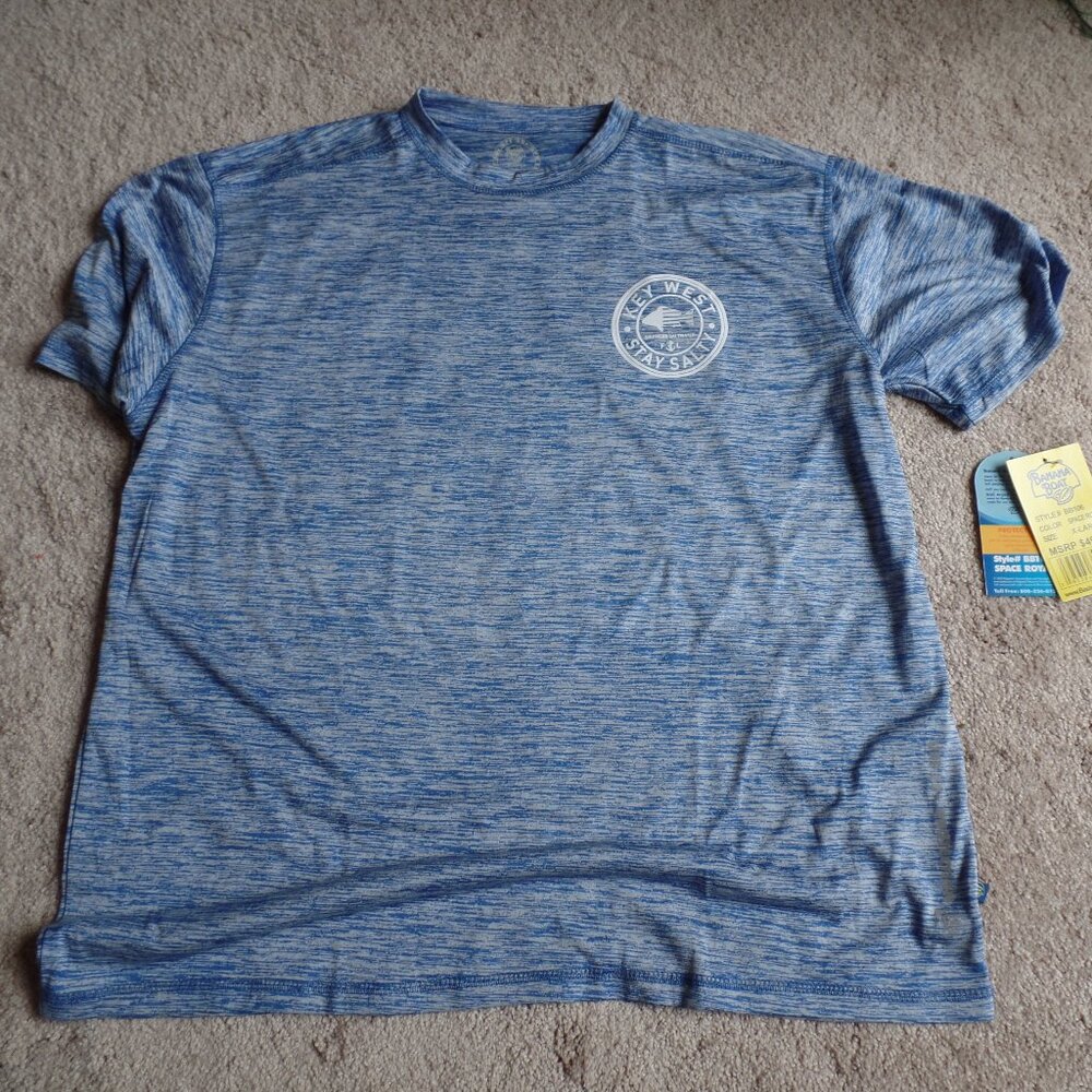 Men's Blue Banana Boat Swim Rash Guard